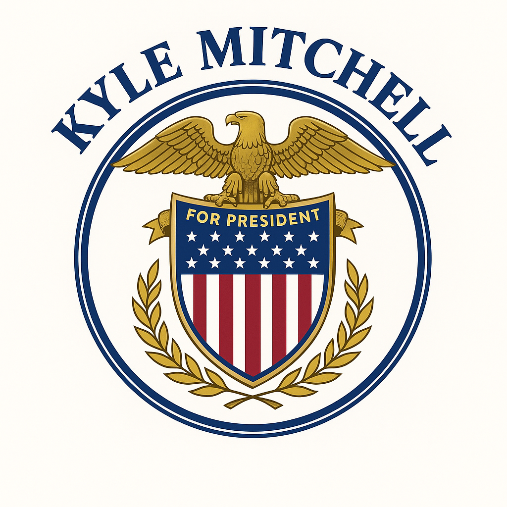 Kyle Mitchell For President Campaign Emblem
